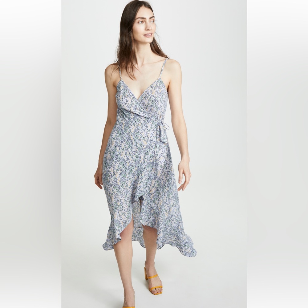 LIKE NEW!! The Fifth Label Tour Wrap Dress | Color Blue floral | Size XS